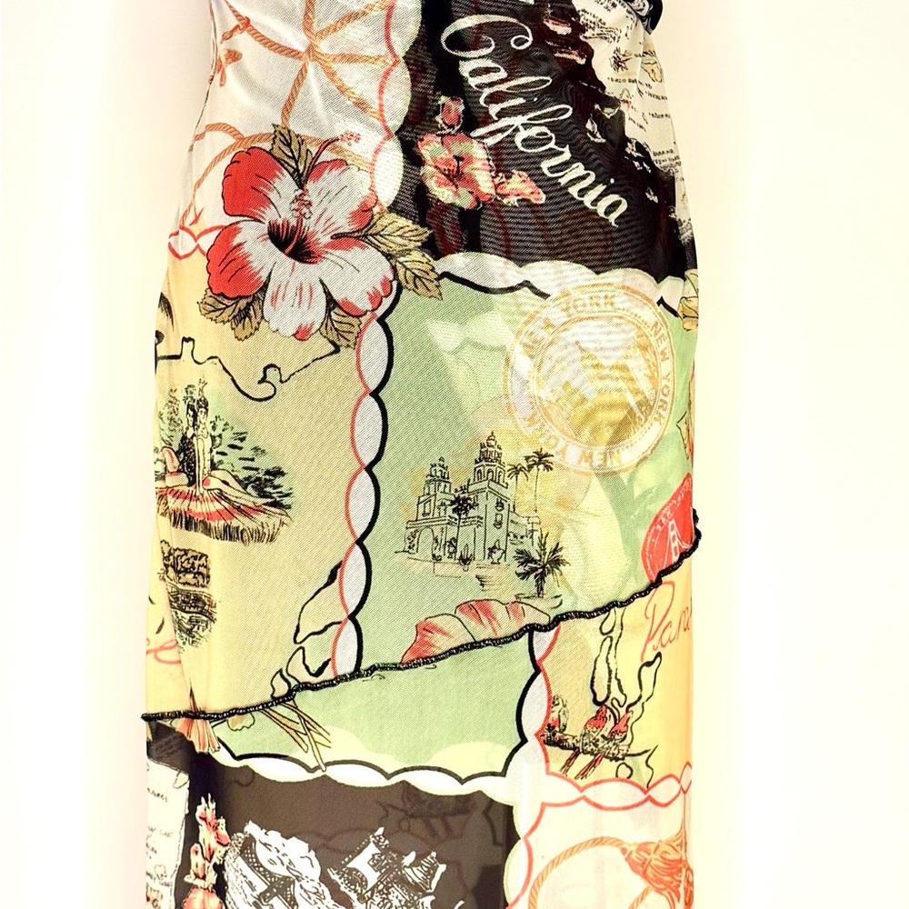 Urban Outfitters Floral California Print Slip Dress - Picture 4 of 14